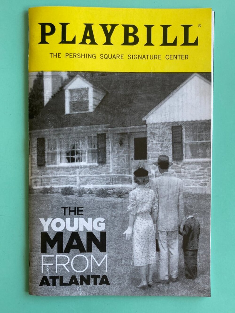 The Young Man From Atlanta Playbill Aidan Quinn Kristine Nielsen Jonny Orsini